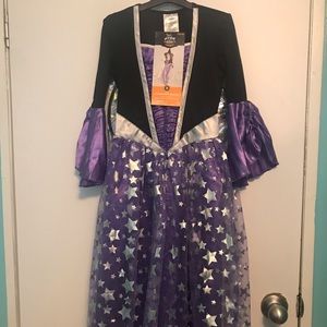 Girls Stardust Witch Costume-Small (4-6x)